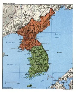 It is said that Japan occupaied the Korean Peninsula as an important location.Which country is not an important place?