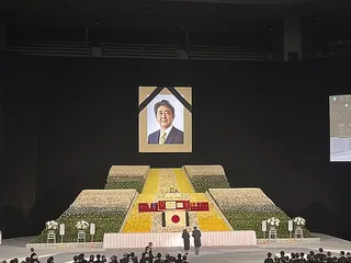Abe's state funeral reminded him of the greatness of the deceased  -  the breakaway from the post - war regime has truly begun.